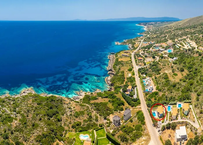 빌라 Skala Blue Skala (Kefalonia)